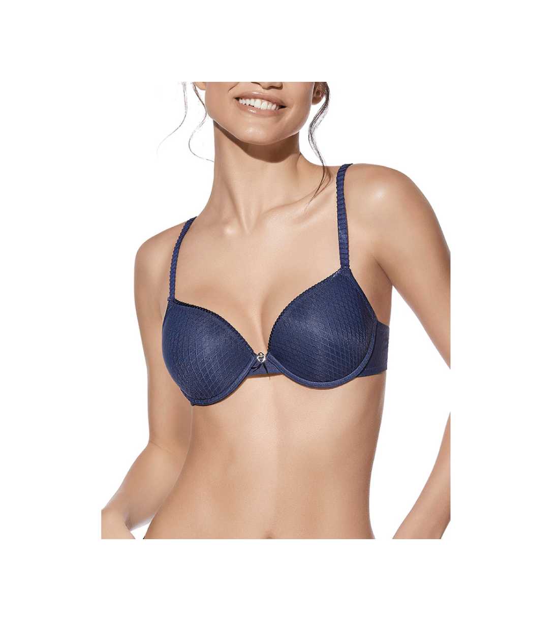 Montse Pedrosa | Sujetador  Push Up Sonia B de Selene color Marino Montse Pedrosa | Sujetador  Push Up Sonia B de Selene color Marino