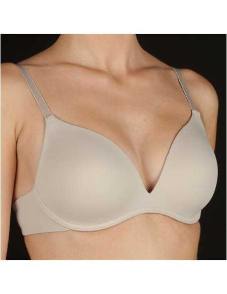 Montse Pedrosa | Sujetador Adelaida B Sin Aros de Selene color Tierra Montse Pedrosa | Sujetador Adelaida B Sin Aros de Selene color Tierra