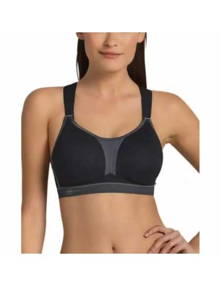 Montse Pedrosa | Sujetador deportivo DynamiX Star 5537 Maximum Support de Anita color Antracita Montse Pedrosa | Sujetador deportivo DynamiX Star 5537 Maximum Support de Anita color Antracita