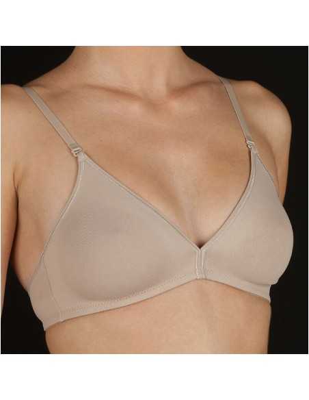 Montse Pedrosa | Sujetador Begoña B Sin Aros de Selene color Tierra Montse Pedrosa | Sujetador Begoña B Sin Aros de Selene color Tierra