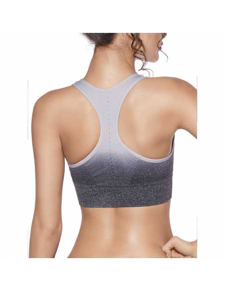 Montse Pedrosa | Sujetador Deportivo Diana de Selene color Gris Montse Pedrosa | Sujetador Deportivo Diana de Selene color Gris