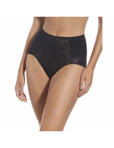 Montse Pedrosa |  Braga Faja Control Vientre Plano Violeta de Selene color Negro Montse Pedrosa |  Braga Faja Control Vientre Plano Violeta de Selene color Negro