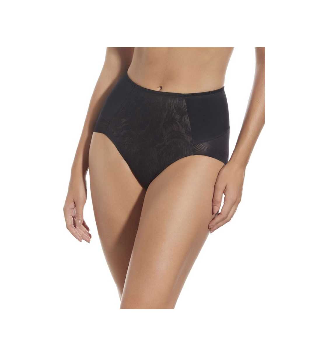 Montse Pedrosa |  Braga Faja Control Vientre Plano Violeta de Selene color Negro Montse Pedrosa |  Braga Faja Control Vientre Plano Violeta de Selene color Negro