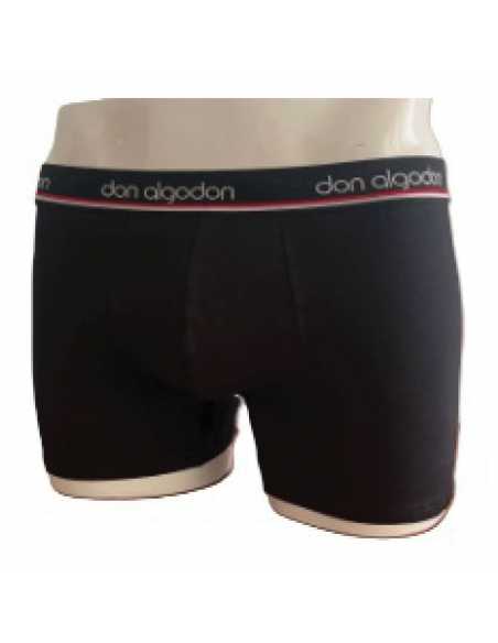 Montse Pedrosa | Pack 2 Bóxers BL 7 Negro/Rojo de Don Algodón Montse Pedrosa | Pack 2 Bóxers BL 7 Negro/Rojo de Don Algodón