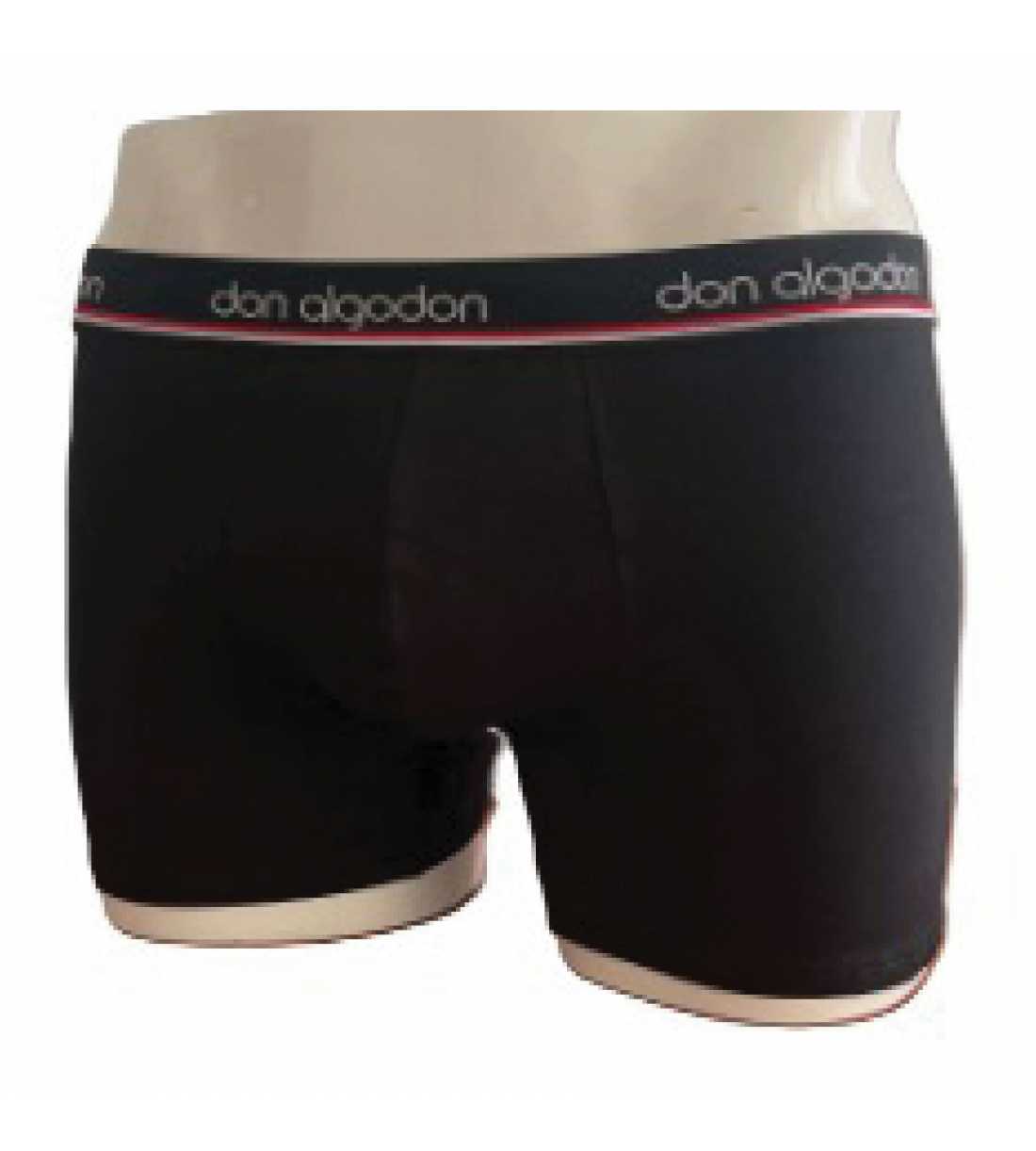 Montse Pedrosa | Pack 2 Bóxers BL 7 Negro/Rojo de Don Algodón Montse Pedrosa | Pack 2 Bóxers BL 7 Negro/Rojo de Don Algodón