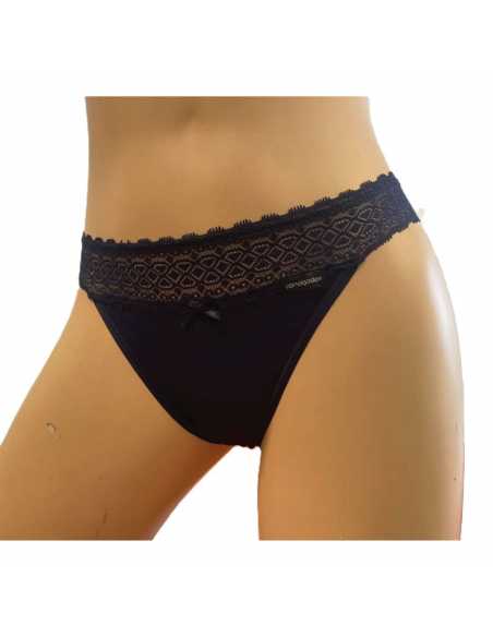 Montse Pedrosa | Pack 2 Tangas RL 112 Marino/Rojo de Don Algodón Montse Pedrosa | Pack 2 Tangas RL 112 Marino/Rojo de Don Algodón