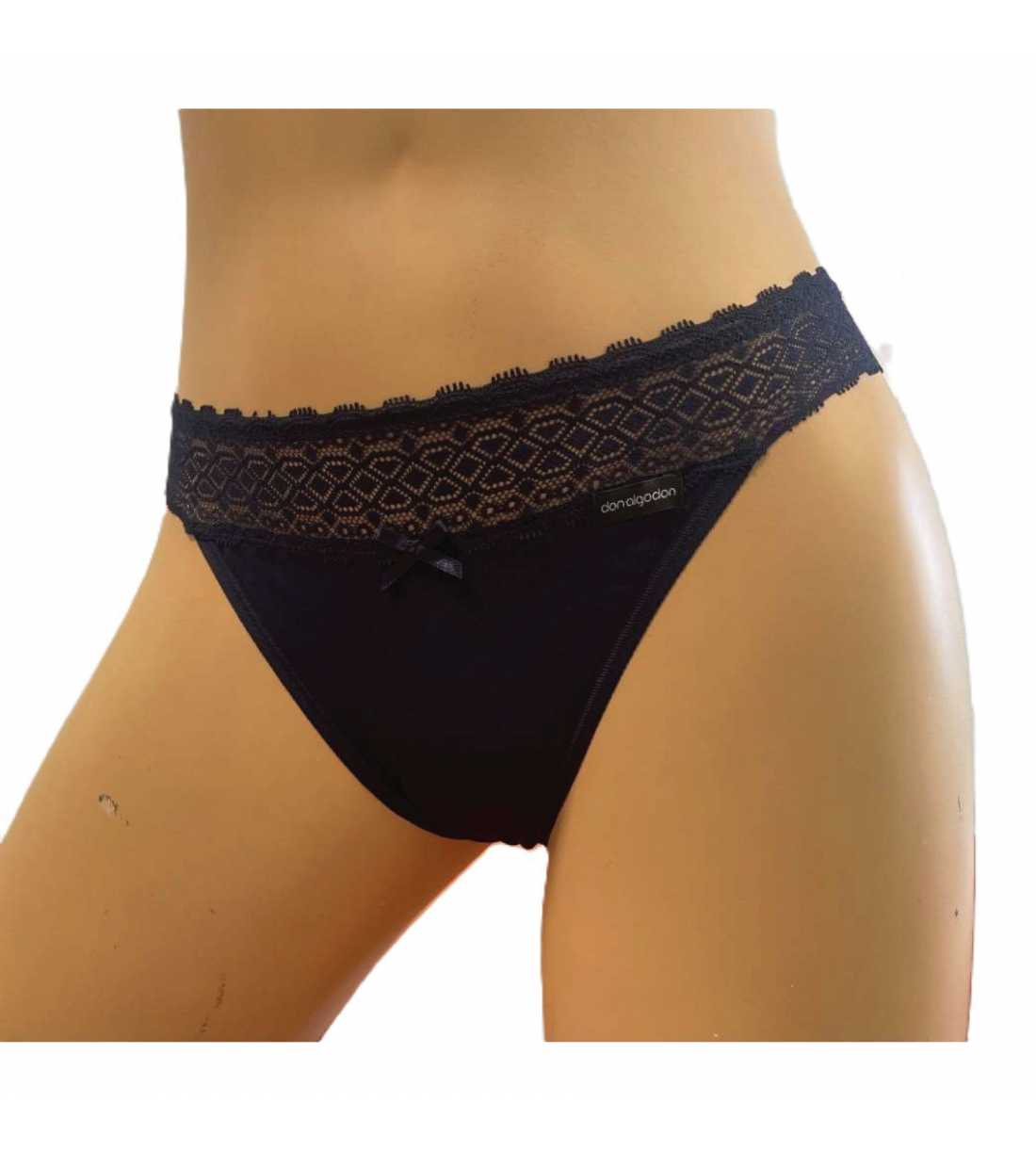 Montse Pedrosa | Pack 2 Tangas RL 112 Marino/Rojo de Don Algodón Montse Pedrosa | Pack 2 Tangas RL 112 Marino/Rojo de Don Algodón