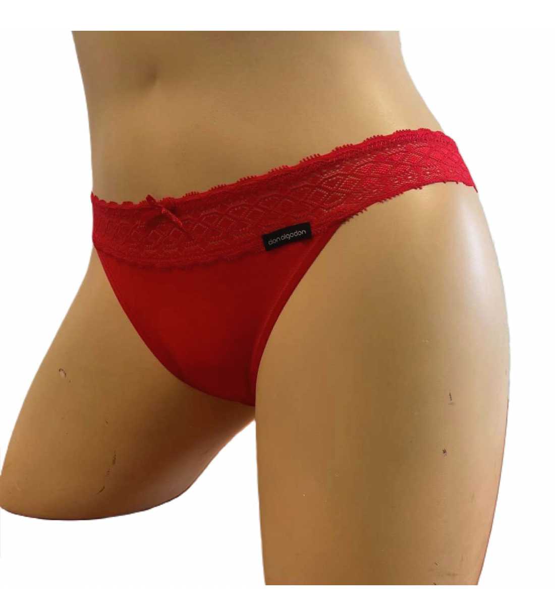 Montse Pedrosa | Pack 2 Tangas RL 112 Marino/Rojo de Don Algodón Montse Pedrosa | Pack 2 Tangas RL 112 Marino/Rojo de Don Algodón