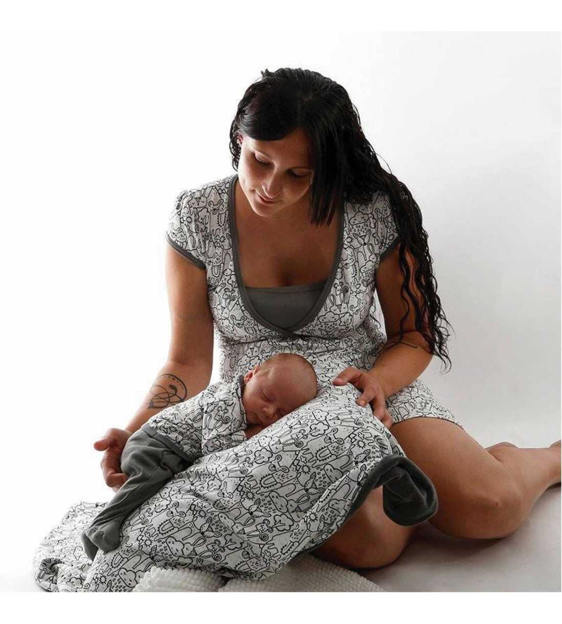 Montse Pedrosa | Camisón Lactancia Tibet 840518 de Beltin Montse Pedrosa | Camisón Lactancia Tibet 840518 de Beltin