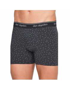 Montse Pedrosa | Pack 2 Bóxers PB93 Negro/Gris O de Don Algodón