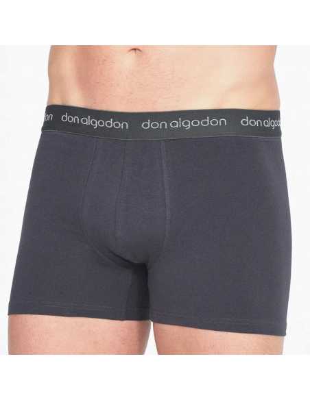 Montse Pedrosa | Pack 2 Bóxers PB 23 Gris/Marino de Don Algodón Montse Pedrosa | Pack 2 Bóxers PB 23 Gris/Marino de Don Algodón