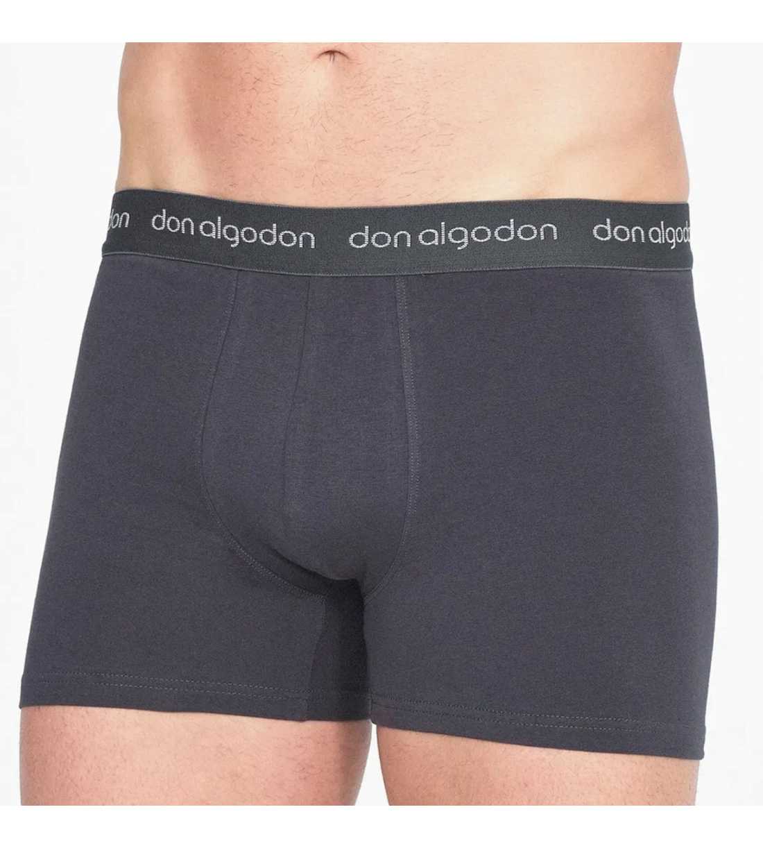 Montse Pedrosa | Pack 2 Bóxers PB 23 Gris/Marino de Don Algodón Montse Pedrosa | Pack 2 Bóxers PB 23 Gris/Marino de Don Algodón