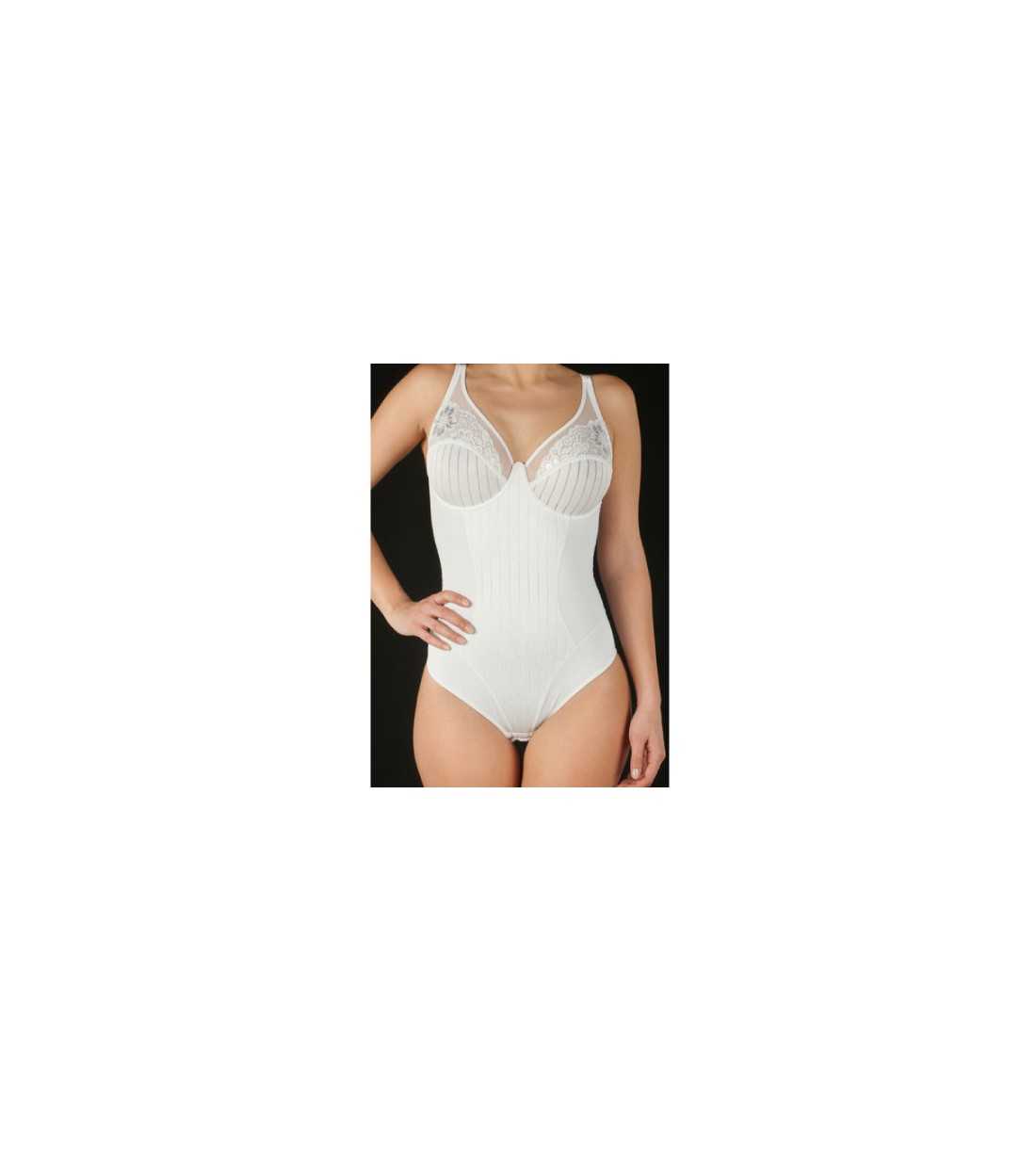 Montse Pedrosa | Body Mariluz de Selene color Blanco Montse Pedrosa | Body Mariluz de Selene color Blanco