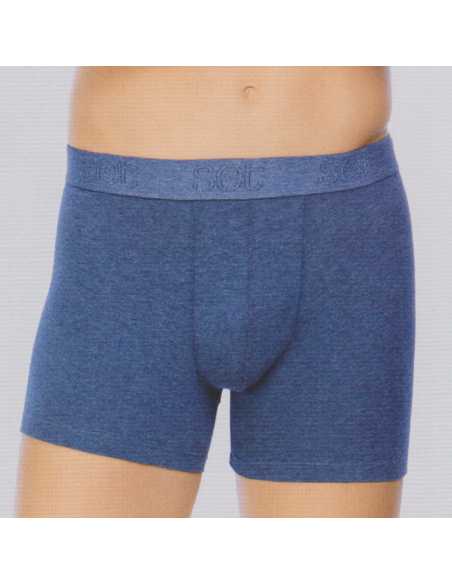 Montse Pedrosa | Pack 2 Bóxers Algodón 18040 de Set color Azul-Gris Oscuro Montse Pedrosa | Pack 2 Bóxers Algodón 18040 de Set color Azul-Gris Oscuro