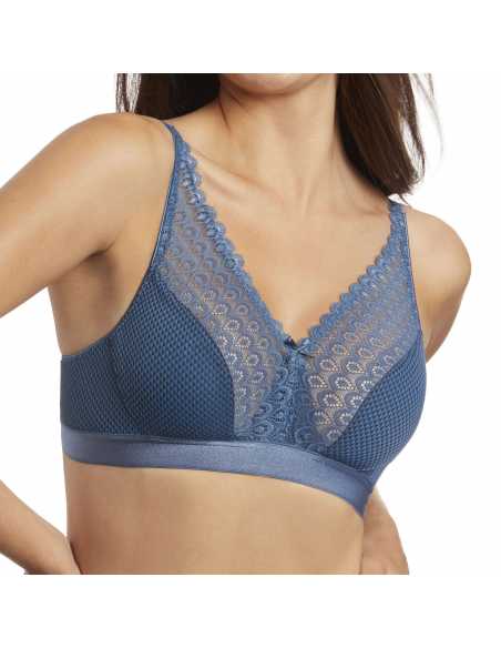 Montse Pedrosa | Sujetador Cloe B de Selene color Azul Montse Pedrosa | Sujetador Cloe B de Selene color Azul