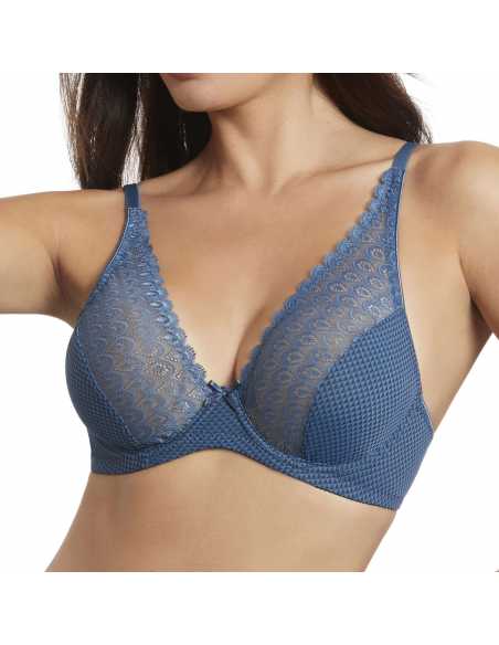 Montse Pedrosa | Sujetador Doris B de Selene color Azul Montse Pedrosa | Sujetador Doris B de Selene color Azul