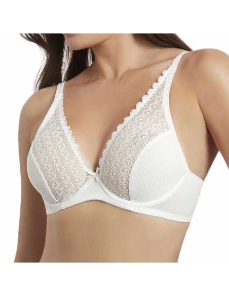 Montse Pedrosa | Sujetador Doris B de Selene color Marfil Montse Pedrosa | Sujetador Doris B de Selene color Marfil