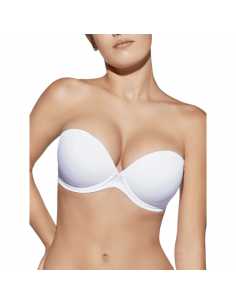 Montse Pedrosa | Sujetador Tania B Push Up de Selene color Blanco