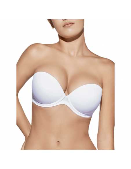 Montse Pedrosa | Sujetador Tania B Push Up de Selene color Blanco Montse Pedrosa | Sujetador Tania B Push Up de Selene color Blanco