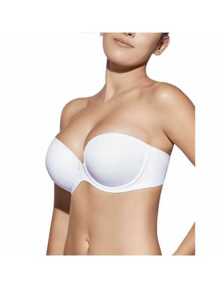 Montse Pedrosa | Sujetador Tania B Push Up de Selene color Blanco Montse Pedrosa | Sujetador Tania B Push Up de Selene color Blanco