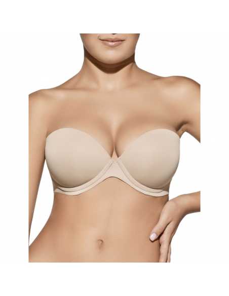 Montse Pedrosa | Sujetador Tania B Push Up de Selene color Tierra Montse Pedrosa | Sujetador Tania B Push Up de Selene color Tierra