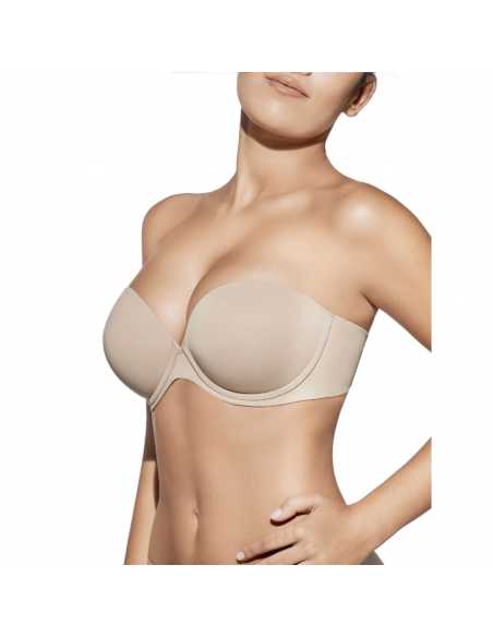 Montse Pedrosa | Sujetador Tania B Push Up de Selene color Tierra Montse Pedrosa | Sujetador Tania B Push Up de Selene color Tierra