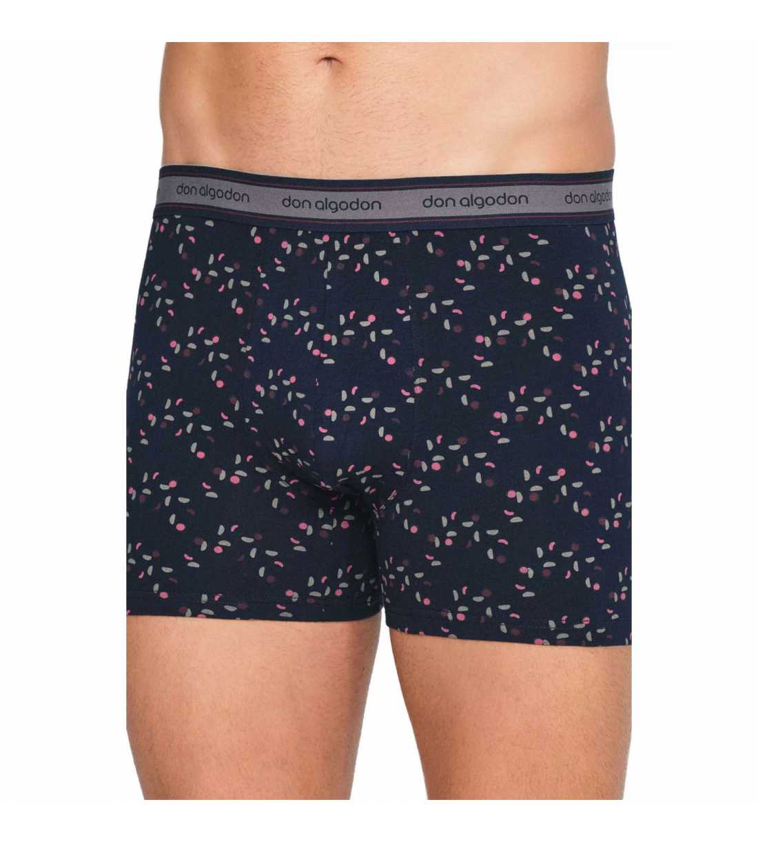 Montse Pedrosa | Pack 2 Bóxers PB 73 Negro/Marino de Don Algodón Montse Pedrosa | Pack 2 Bóxers PB 73 Negro/Marino de Don Algodón