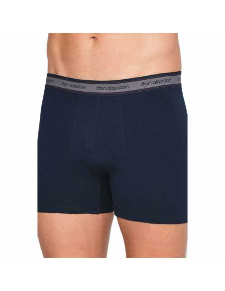 Montse Pedrosa | Pack 2 Bóxers PB 73 Marino/Gris de Don Algodón Montse Pedrosa | Pack 2 Bóxers PB 73 Marino/Gris de Don Algodón
