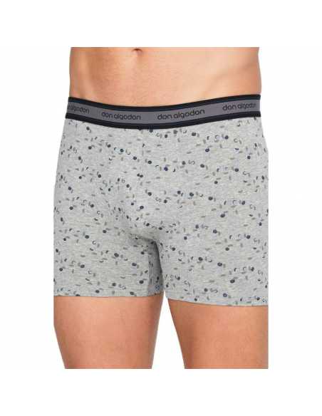 Montse Pedrosa | Pack 2 Bóxers PB 73 Marino/Gris de Don Algodón Montse Pedrosa | Pack 2 Bóxers PB 73 Marino/Gris de Don Algodón