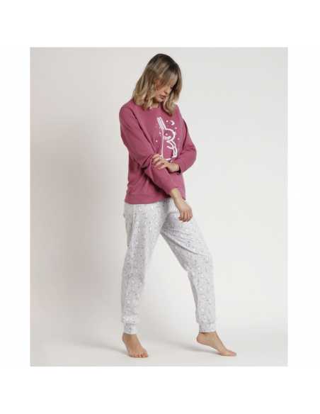 Montse Pedrosa | Pijama Bunnies On The Moon 62599 de Admas en color Unico Montse Pedrosa | Pijama Bunnies On The Moon 62599 de Admas en color Unico