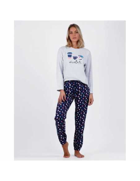 Montse Pedrosa | Pijama Winter Cozy Drink 60215 de Admas color Unico Montse Pedrosa | Pijama Winter Cozy Drink 60215 de Admas color Unico
