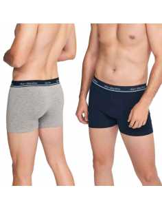 Montse Pedrosa | Pack 2 Bóxers PB07 Mari/Gris de Don Algodón