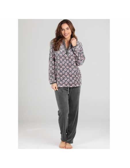 Montse Pedrosa | Pijama Coralina 3505 de Pettrus Montse Pedrosa | Pijama Coralina 3505 de Pettrus