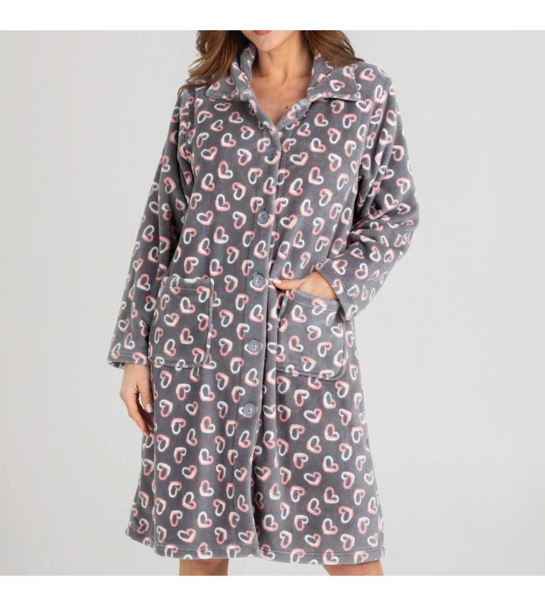 Montse Pedrosa | Bata Coralina 3503 de Pettrus color Unico Montse Pedrosa | Bata Coralina 3503 de Pettrus color Unico