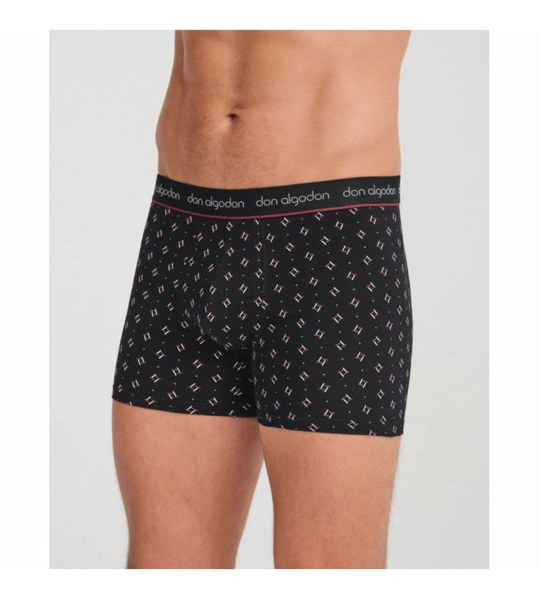Montse Pedrosa | Pack 2 Bóxers PB 24 Negr / Mari de Don Algodón Montse Pedrosa | Pack 2 Bóxers PB 24 Negr / Mari de Don Algodón