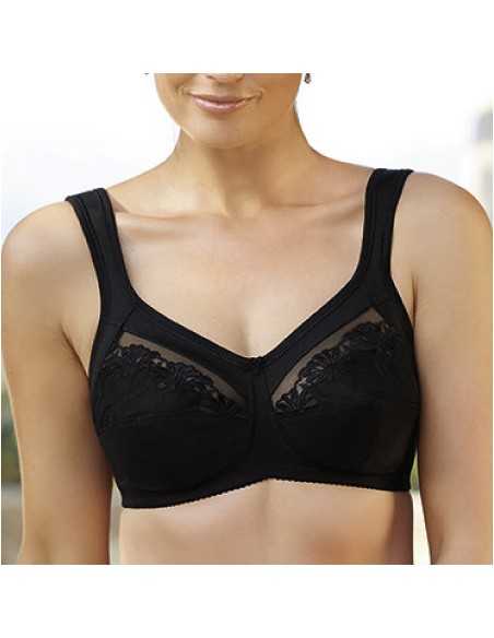 Montse Pedrosa | Sujetador Comfort sin aros Safina 5448 Negro de Anita Montse Pedrosa | Sujetador Comfort sin aros Safina 5448 Negro de Anita