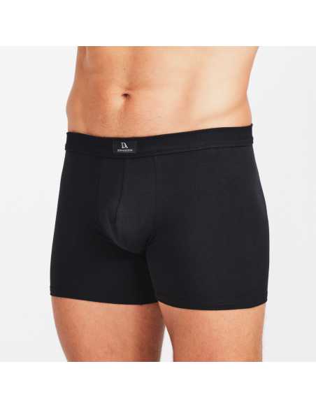 Montse Pedrosa | Pack 2 Bóxers PB 501 Negro/Gris de Don Algodón Montse Pedrosa | Pack 2 Bóxers PB 501 Negro/Gris de Don Algodón