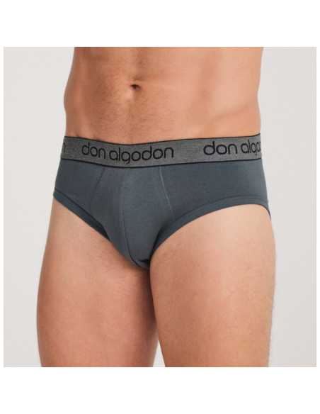 Montse Pedrosa | Pack 2 Slips PS 03 Negr/Verd de Don Algodón Montse Pedrosa | Pack 2 Slips PS 03 Negr/Verd de Don Algodón