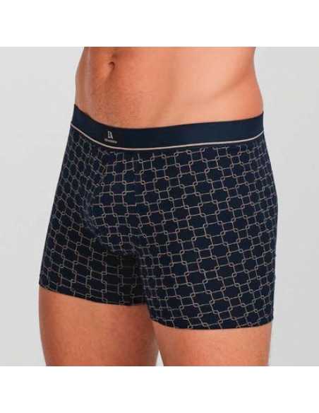 Montse Pedrosa | Pack 2 Bóxers PB 74 Verd/Mari de Don Algodón Montse Pedrosa | Pack 2 Bóxers PB 74 Verd/Mari de Don Algodón