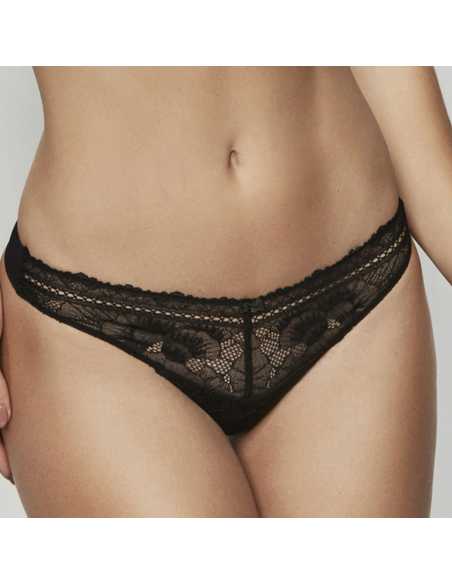 Montse Pedrosa | Tanga Agatha 31201 de Selmark color Negro Montse Pedrosa | Tanga Agatha 31201 de Selmark color Negro