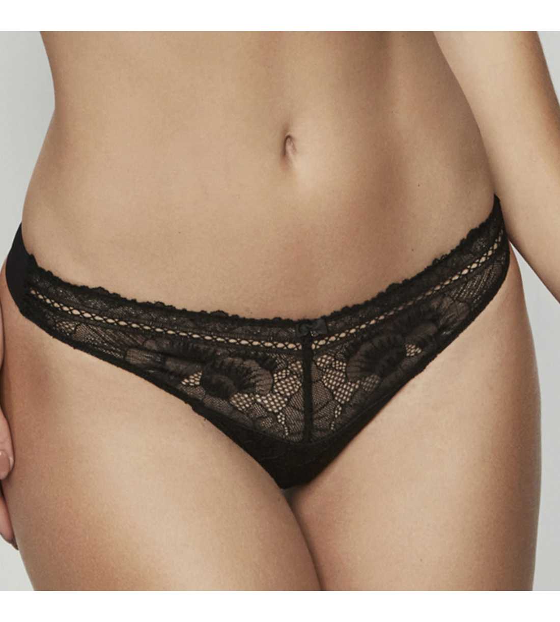 Montse Pedrosa | Tanga Agatha 31201 de Selmark color Negro Montse Pedrosa | Tanga Agatha 31201 de Selmark color Negro