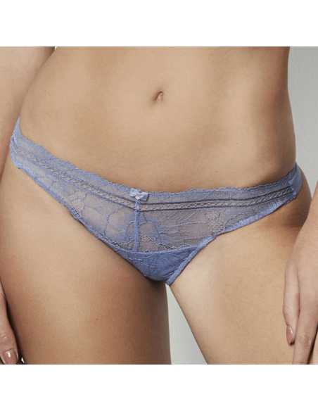 Montse Pedrosa | Tanga Agatha 31201 de Selmark color Azul Montse Pedrosa | Tanga Agatha 31201 de Selmark color Azul