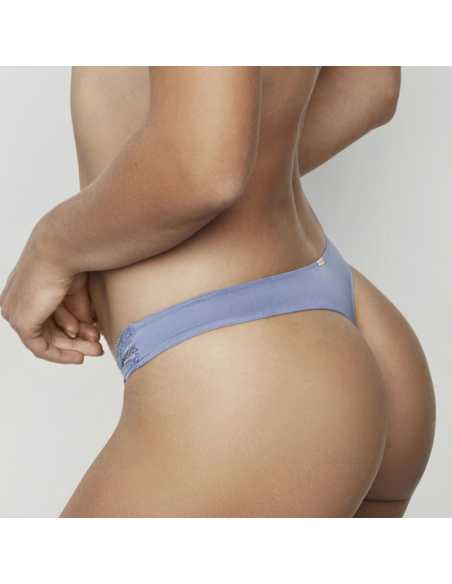Montse Pedrosa | Tanga Agatha 31201 de Selmark color Azul Montse Pedrosa | Tanga Agatha 31201 de Selmark color Azul