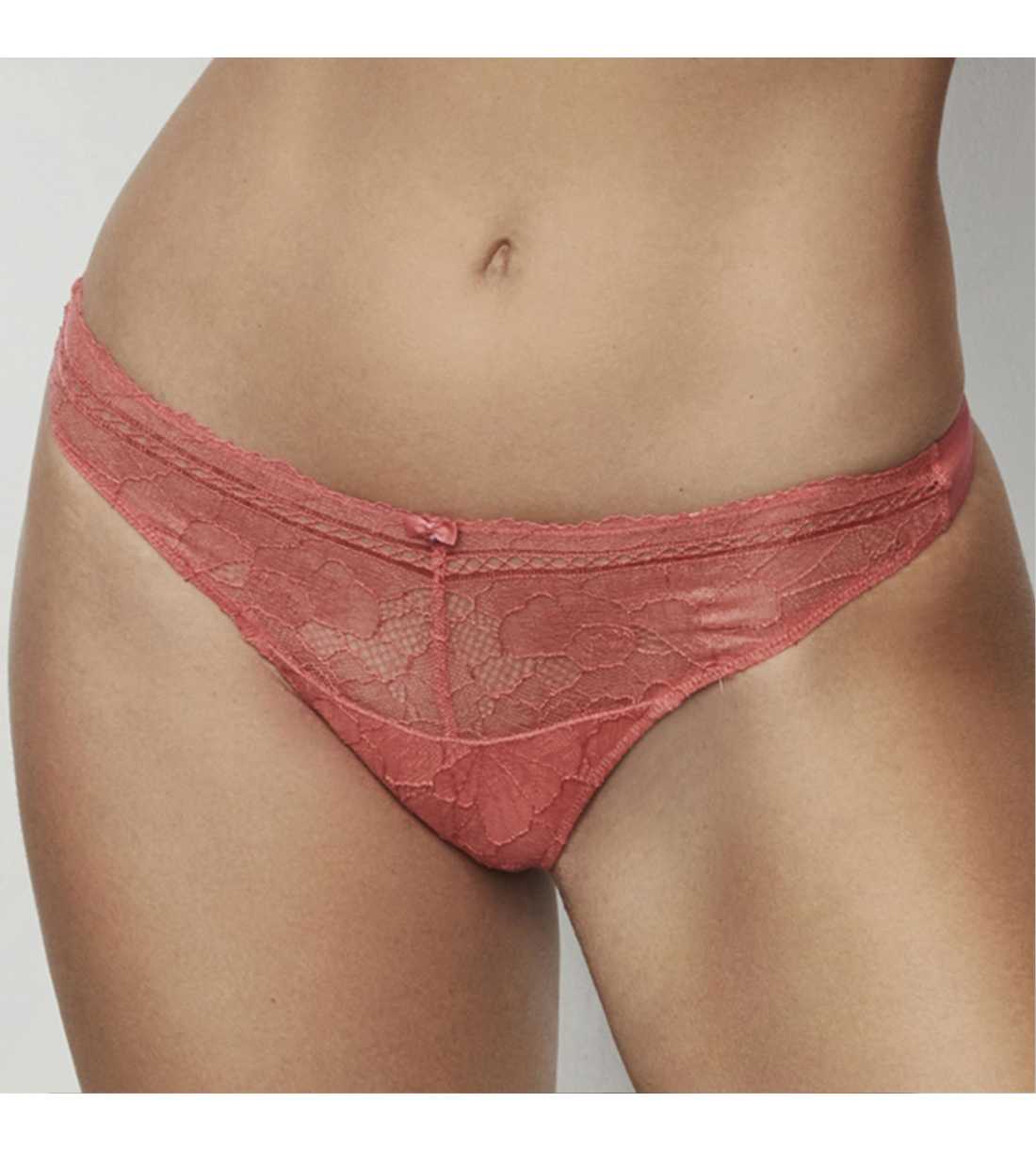 Montse Pedrosa | Tanga Agatha 31201 de Selmark color Coral Montse Pedrosa | Tanga Agatha 31201 de Selmark color Coral