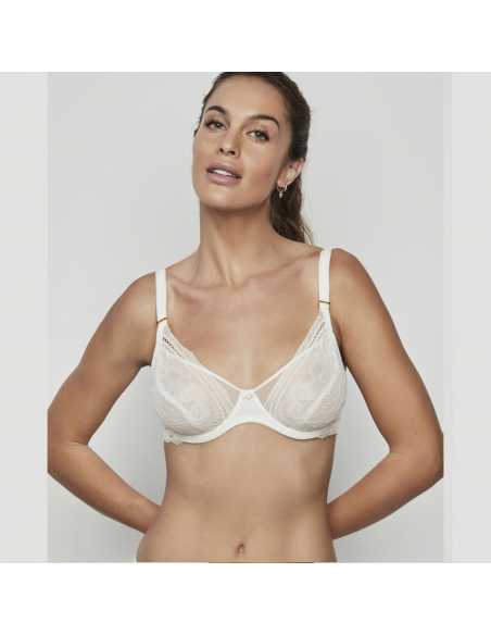 Montse Pedrosa | Sujetador Agatha 31211 de Selmark color Marfil Montse Pedrosa | Sujetador Agatha 31211 de Selmark color Marfil