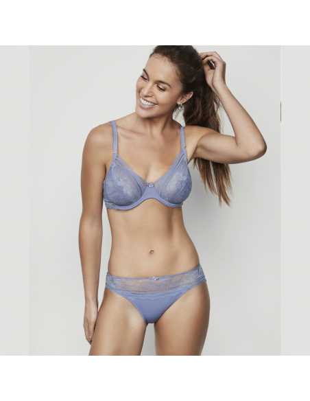 Montse Pedrosa | Sujetador Agatha 31211 de Selmark color Azul Montse Pedrosa | Sujetador Agatha 31211 de Selmark color Azul