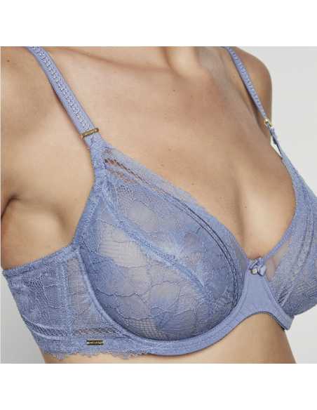 Montse Pedrosa | Sujetador Agatha 31211 de Selmark color Azul Montse Pedrosa | Sujetador Agatha 31211 de Selmark color Azul