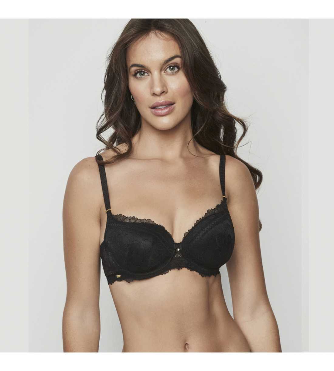 Montse Pedrosa | SSujetador Agatha 31217 de Selmark color Negro Montse Pedrosa | SSujetador Agatha 31217 de Selmark color Negro