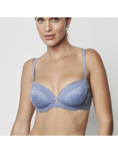 Montse Pedrosa | SSujetador Agatha 31217 de Selmark color Azul Montse Pedrosa | SSujetador Agatha 31217 de Selmark color Azul