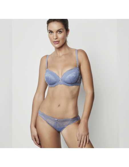 Montse Pedrosa | SSujetador Agatha 31217 de Selmark color Azul Montse Pedrosa | SSujetador Agatha 31217 de Selmark color Azul